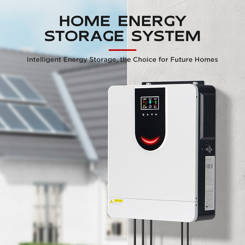 Renewable Energy Home Solutions - 1KW-10KW Reiner Sinuswellen-Solarwechselrichter und -Regler All-in-One
