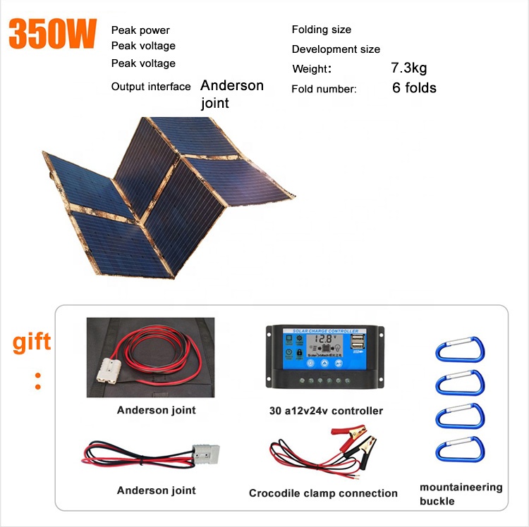 350W Flexibles Monokristalline – Portable Power Station Bewertung und Preis