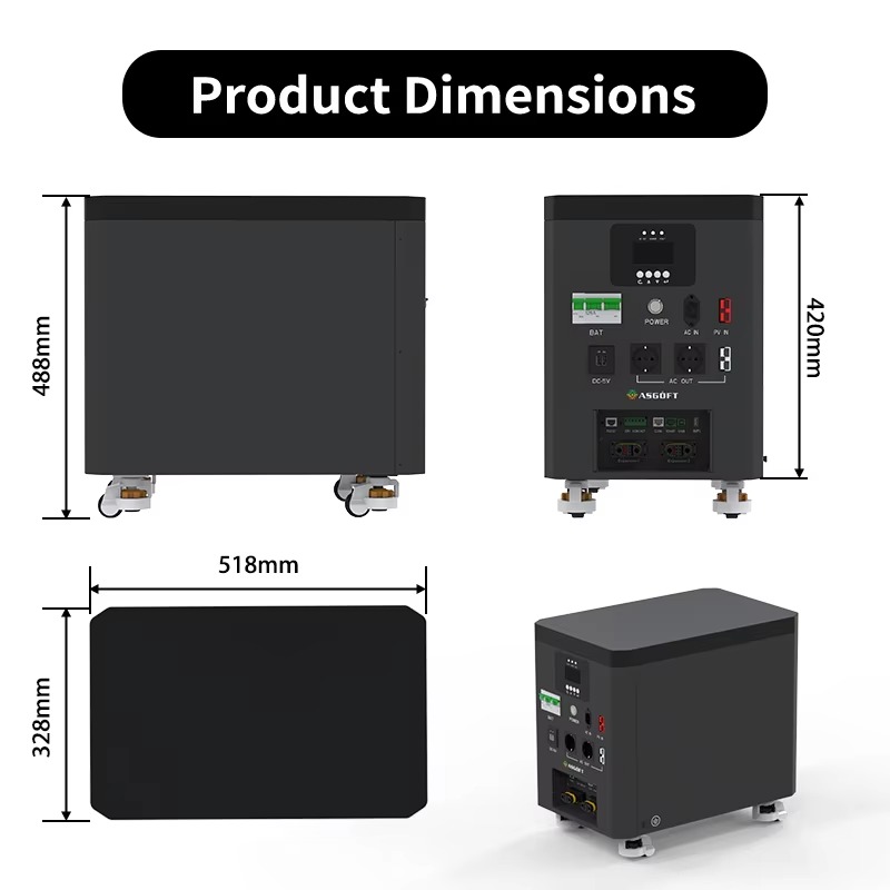 6,6kWh Tragbare Heimenergiespe – Portable Power Station Bewertung und Preis